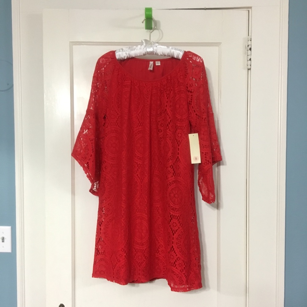 Red Lacey Dress